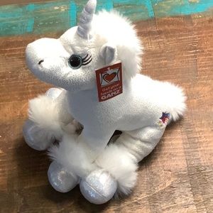 NWT Sparkling White Unicorn